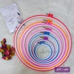 طقم البلاستيك المدور -1 - الطقم 7 قطع