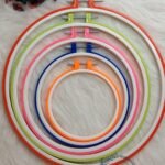 طقم البلاستيك المدور -2 - الطقم 5 قطع