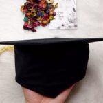 كاب التخرج - اسود