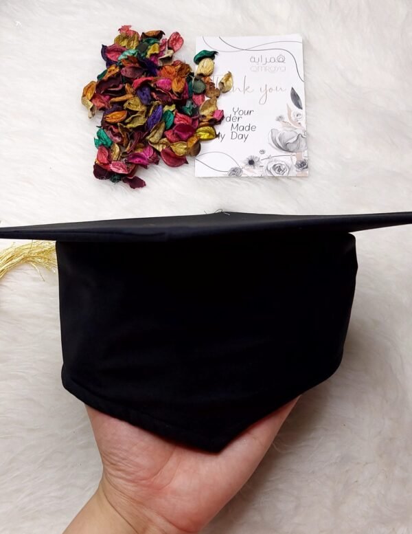 كاب التخرج - اسود