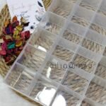 منظم للخيوط والخرز - 28 عين