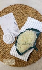 ⁦كريستال السبح / اوف وايت نص حبه مقاس mm 6⁩ - الصورة ⁦2⁩