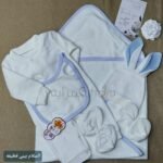 السلام بيبي / قطيفه اوف وايت بخط لبني - مفتوح / 6 ق