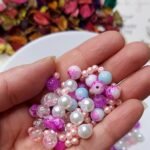 مكيس Q - زجاجي / بينك*موف