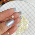 لولي / اوف وايت - نص حبه - مقاس 6