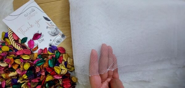 تول بطانة - ناشف فستان العروسه