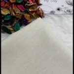 قماش كتان / فرنساوي - بيج