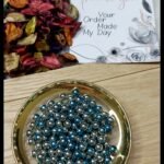 لولي كبس / جنجاه - مقاس 8 / ازرق*فضي