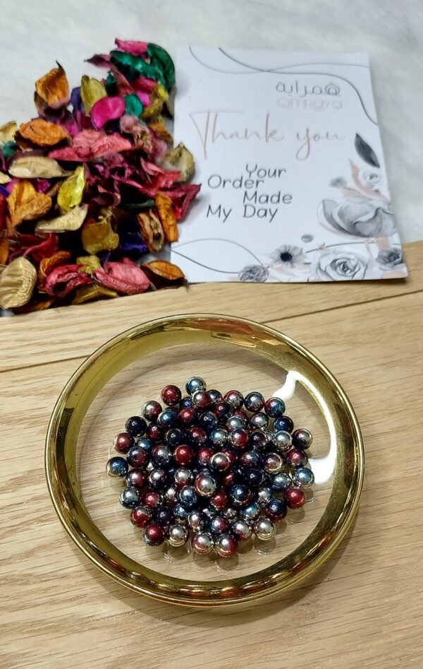 لولي كبس / جنجاه - مقاس 8 / ازرق*فضي*احمر