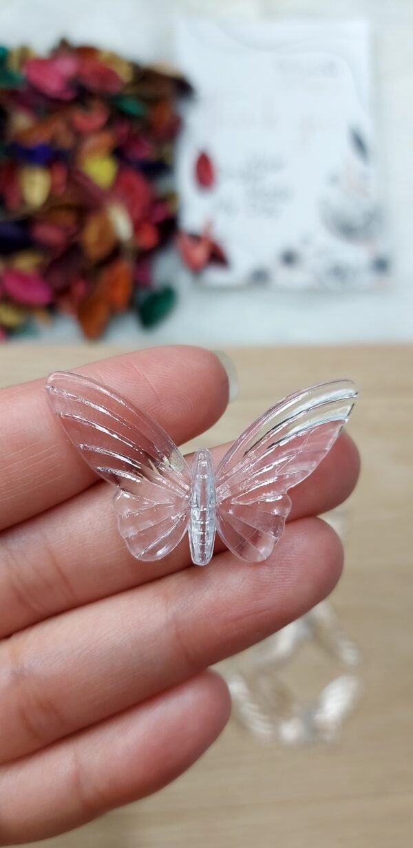 اكليريك - فراشه - شفاف كبيرة