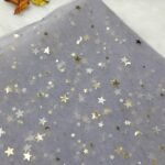 تول رصاصي - مطرز ب نجوم