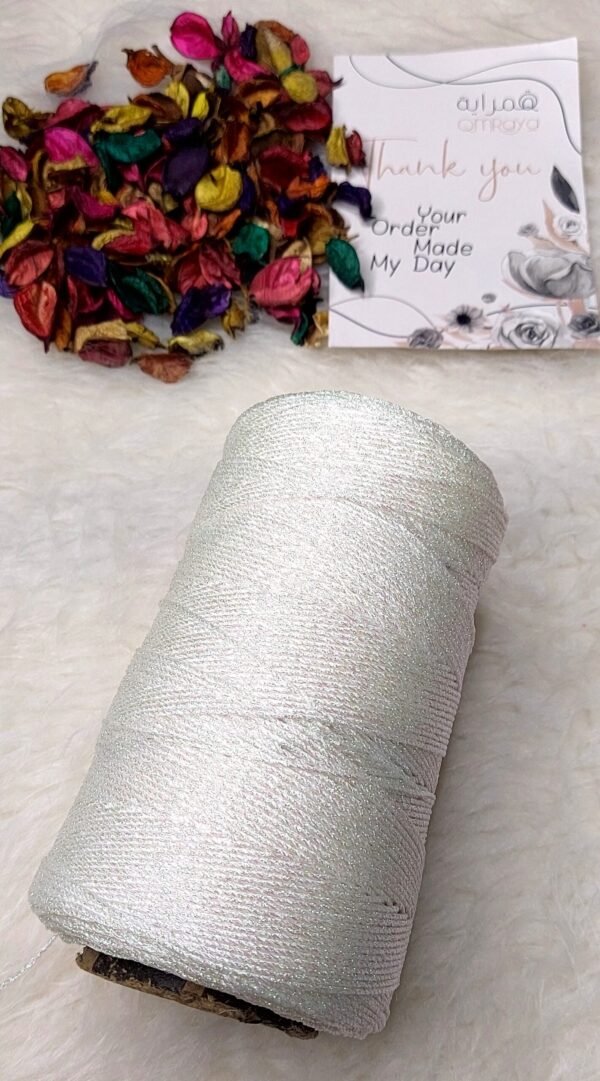 خيوط سيرما - ابيض لميع