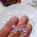 اكليريك - فيونكات ملونة - شفافه