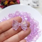 اكليريك - فيونكات ملونة - موف