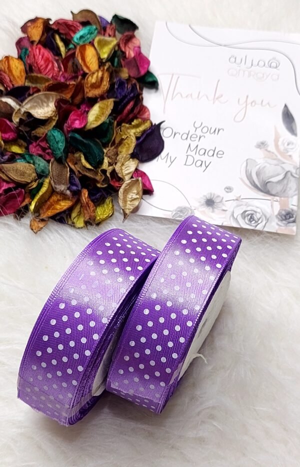 ستان منقط - 2سم / موف