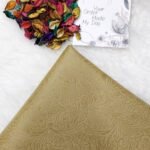 قماش جوخ - كافيه / منقوش