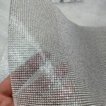 قطعة استراس فضي