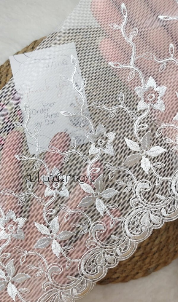 جوبير فستان العروسه - ورده خماسيه