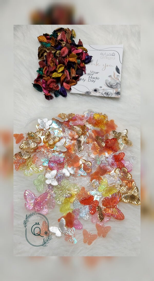 مكيس Q - فراشات ملونة مقاسات