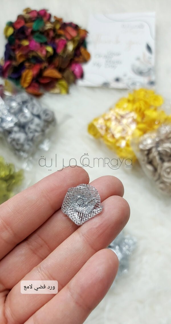 ورد ستان - فضي لامع