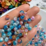 مكيس Q - زجاجي / ازرقات