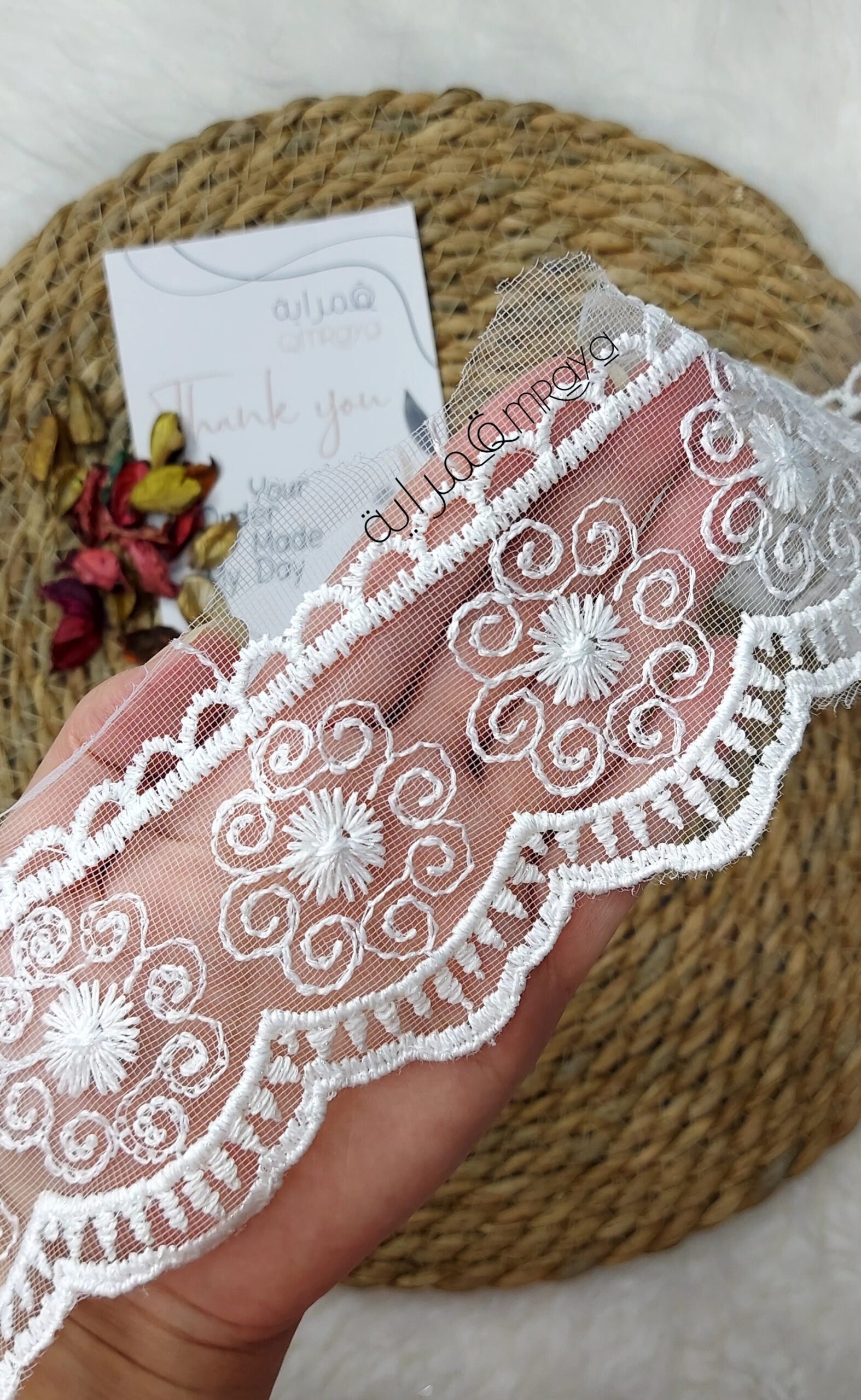 27- جوبير مستورد الورده الكبيره - عرض 8 سم - المتر ب 12ج, جوبير مستورد الورده الكبيره - الصورة 1