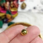 لولي / دهبي - نص حبه - مقاس 8