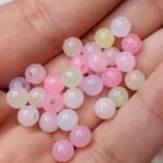 زينه Mix - خرز ملون Mix فاتح / مقاس 6