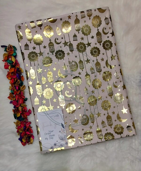 قماش رمضان / اوف وايت 2 - (قطيفه موهير)