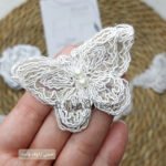 فراشه دانتيل / صيني - اوف وايت