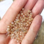 كريستال عسلي - مقاس 4