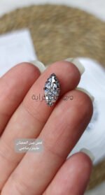 فص عين الحصان جليتر - رصاصي