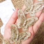 فراشه تول طبقتين كبيرة - جولد