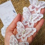 فراشه تول طبقتين كبيرة - ابيض