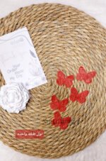 ⁦فراشه تول طبقه واحده - احمر⁩ - الصورة ⁦2⁩