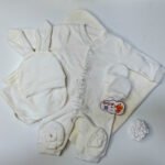 السلام بيبي / قطيفه اوف وايت ارنوبة - مفتوح / 6 ق