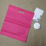 التغليف - شنط قماش / فوشيا وسط