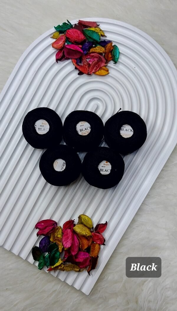 خيوط برايت - Black