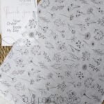 ورق زبده منقوش / بني - كود 02