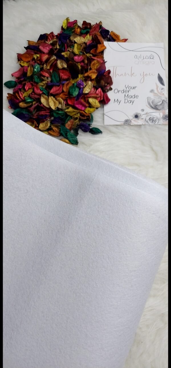 قماش جوخ – ابيض / للتقفيل