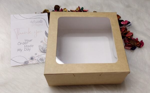 التغليف - علبة شباك / سادة