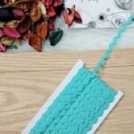 زجزاج ملون / تركواز فاتح