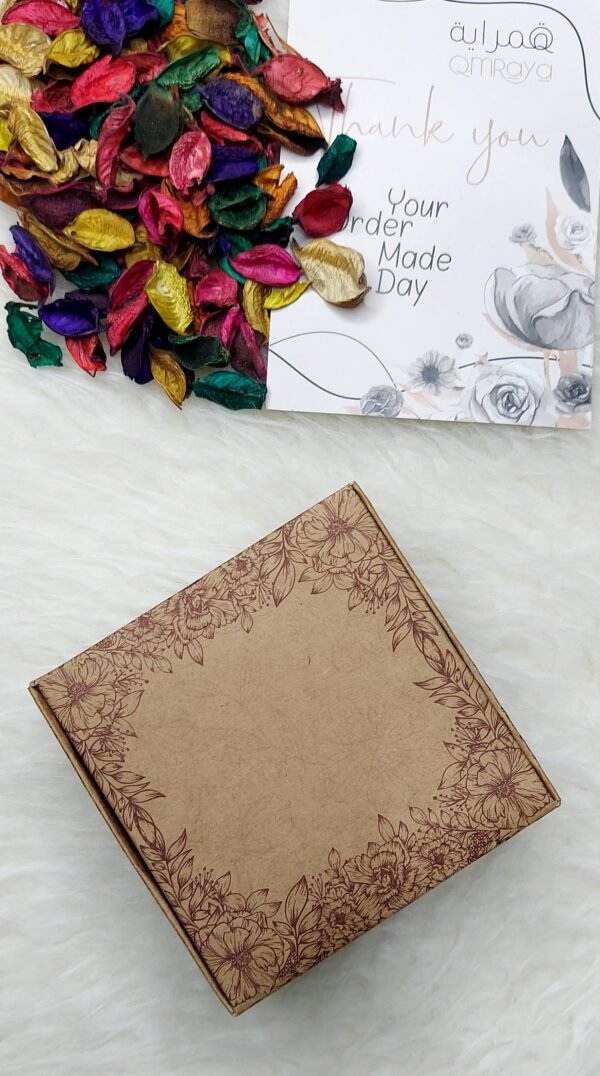 التغليف - علبه كرافت صغيرة