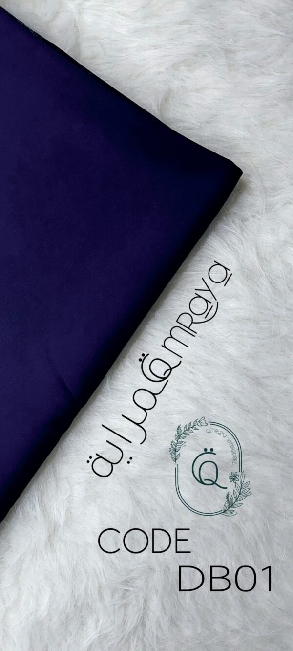 قماش روزالين - كحلي DBO1