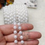 لولي - شريط نص حبه لولي - ابيض / مقاس 8