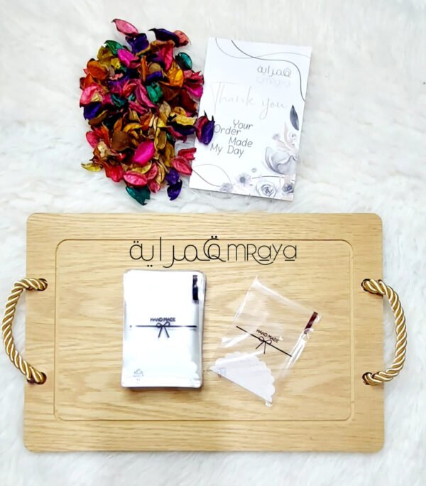 كيس تغليف - ابيض * اسود