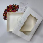 التغليف - علبة ابيض شباك