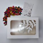 التغليف - علبة ابيض / الغصن غطا وقاعده