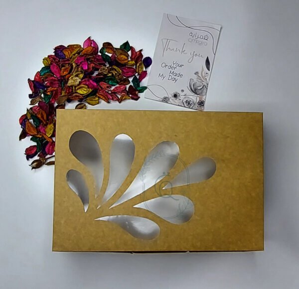 التغليف - علبة ابيض / السنبله - مستطيل