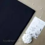 قماش روزالين - اسود